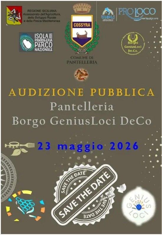 Genius Loci. Percorso di valorizzazione dell’identità territoriale Genius Loci. Percorso di valorizzazione dell’identità territoriale