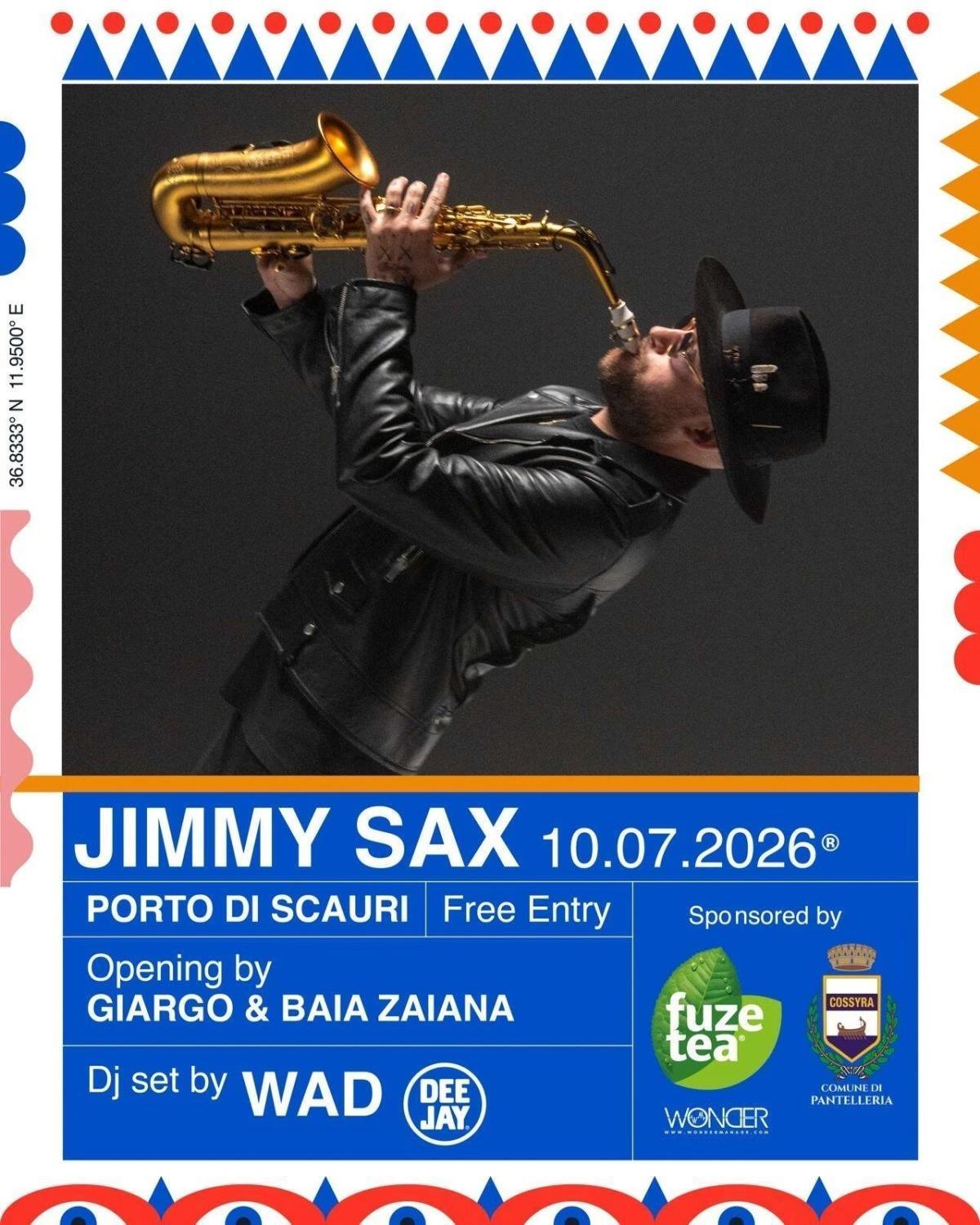 Jimmy Sax - The Island Fuze Tea 2026 Jimmy Sax - The Island Fuze Tea 2026