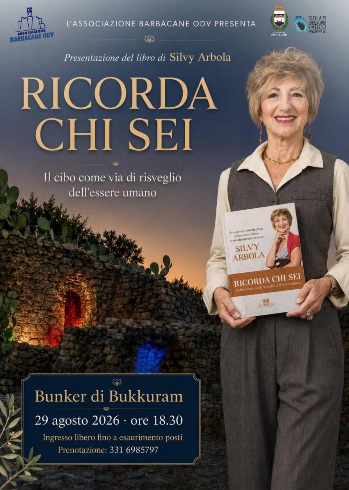 Ricorda chi Sei - Il cibo come via del risveglio dell’essere umano Presentazione del libro "Ricorda chi sei" di Silvy Arbola (start h. 18:30) Ricorda chi Sei - Il cibo come via del risveglio dell’essere umano Presentazione del libro "Ricorda chi sei" di Silvy Arbola (start h. 18:30)