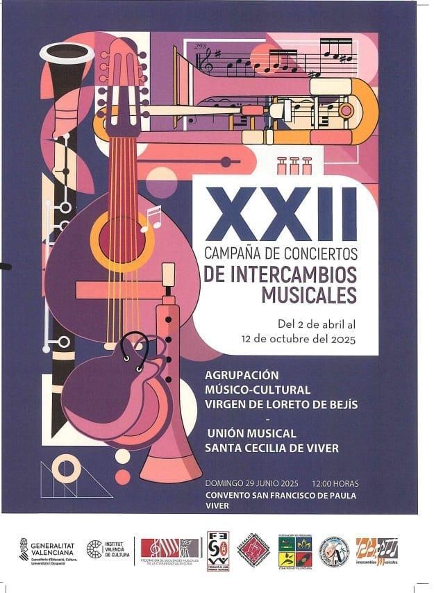 CONCIERTO UNIÓN MUSICAL SANTA CECILIA VIVER 