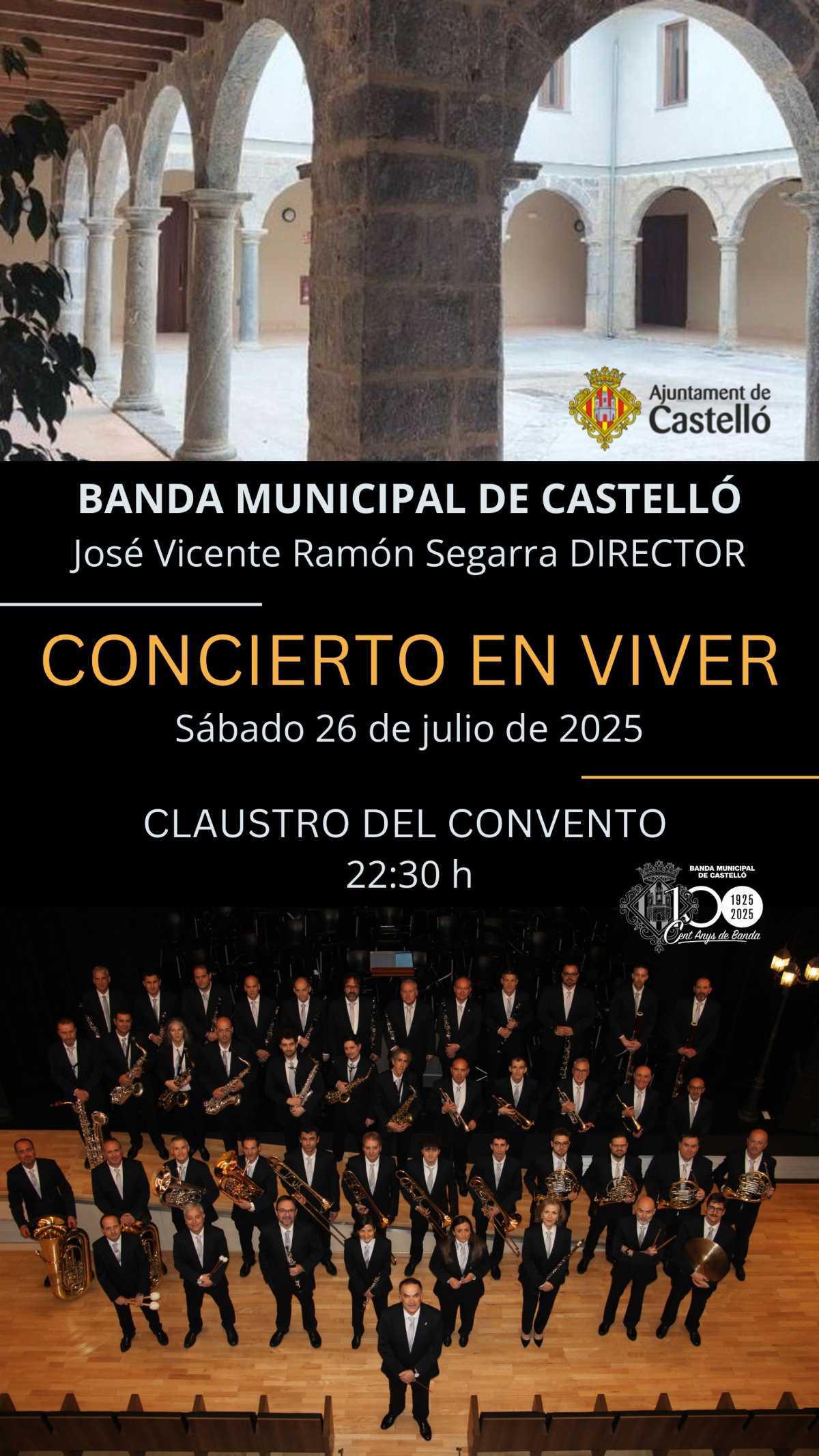 Concierto de la Banda Municipal de Castellón Concierto de la Banda Municipal de Castellón