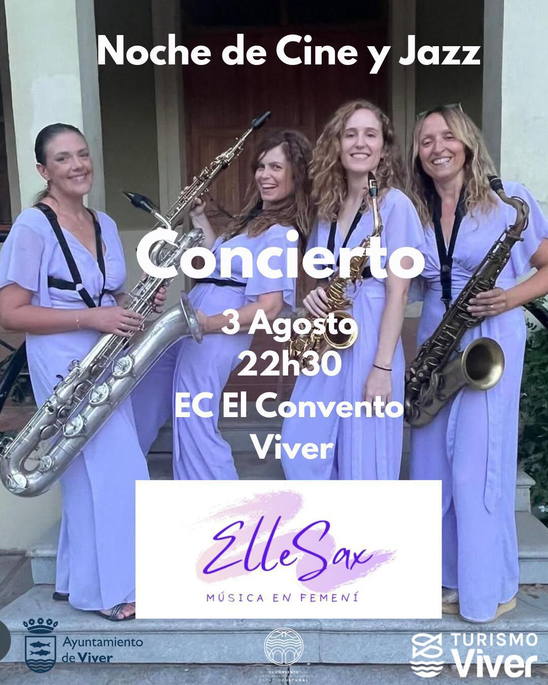 Noche de Cine y Jazz con Elle Sax