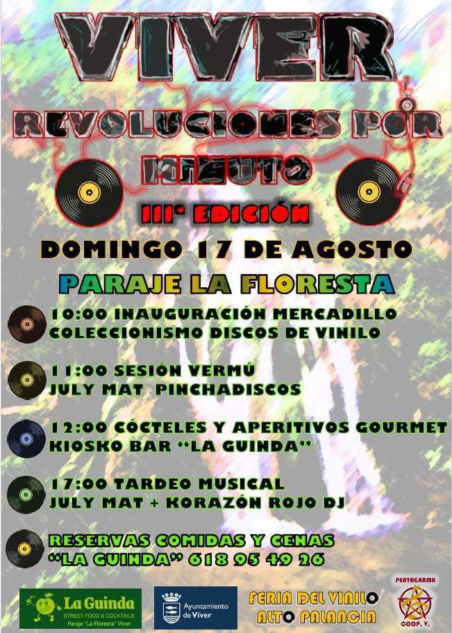 Viver Revoluciones Por Minuto. III Edición de la Feria del Vinilo en La Floresta de Viver