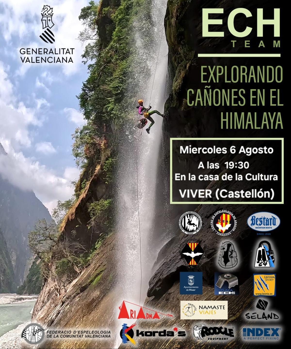Documental: Explorando Cañones en el Himalaya. En la Casa de la Cultura