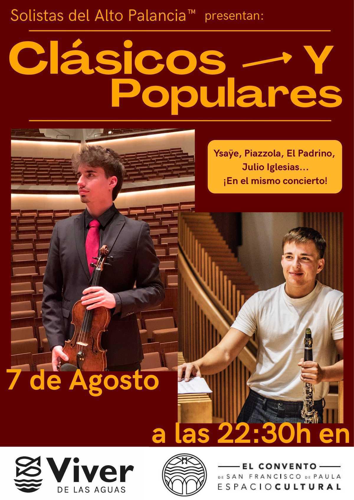 Clásicos y Populares. Solistas del Alto Palancia Clásicos y Populares. Solistas del Alto Palancia