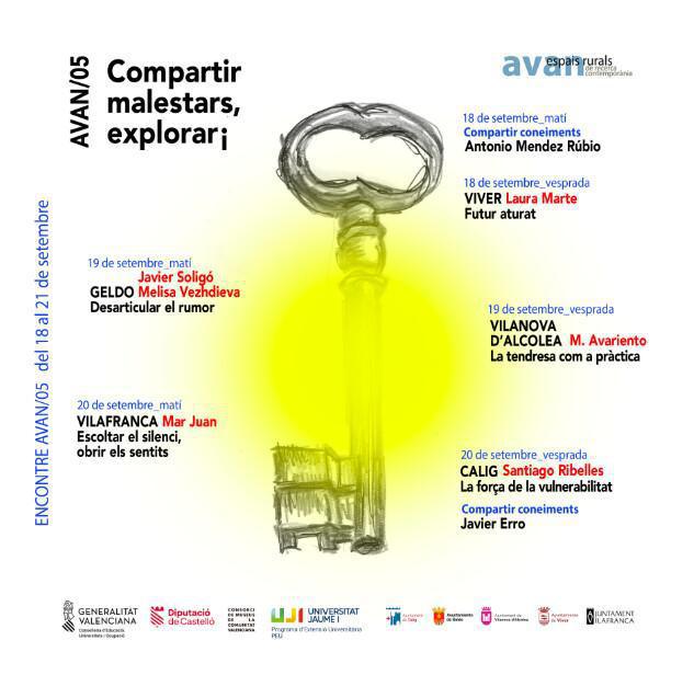 AVAN05. Exposición de arte contemporáneo: Compartir malestares, explorar¡ en el EC El Convento