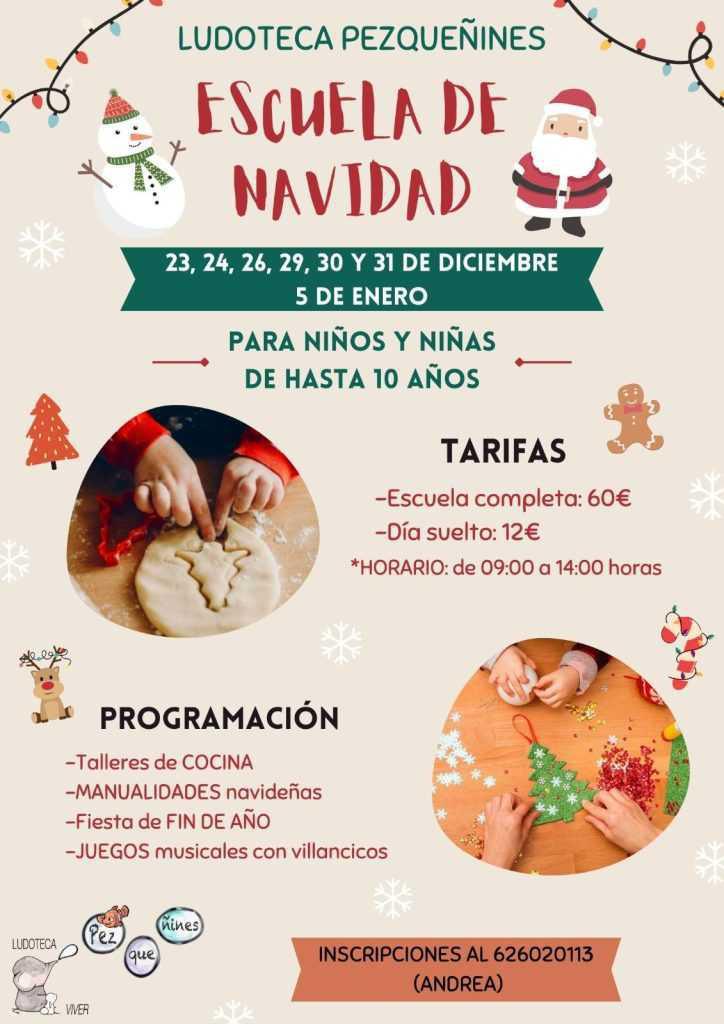 Escuela de Navidad en Ludoteca Pezqueñines Escuela de Navidad en Ludoteca Pezqueñines