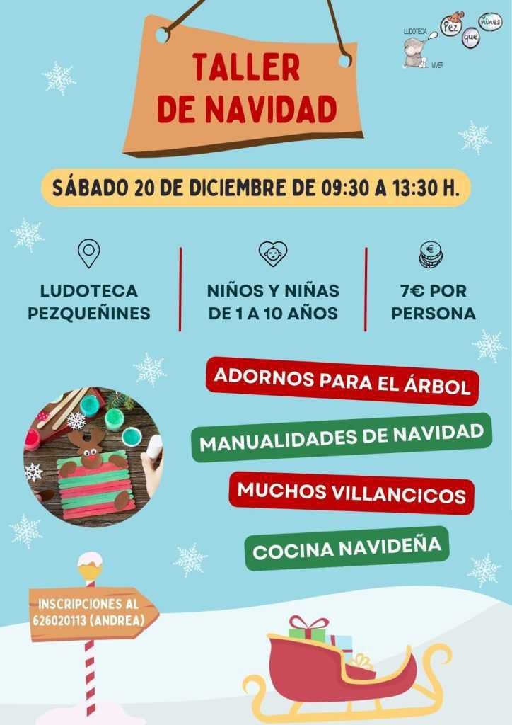 Escuela de Navidad en Ludoteca Pezqueñines
