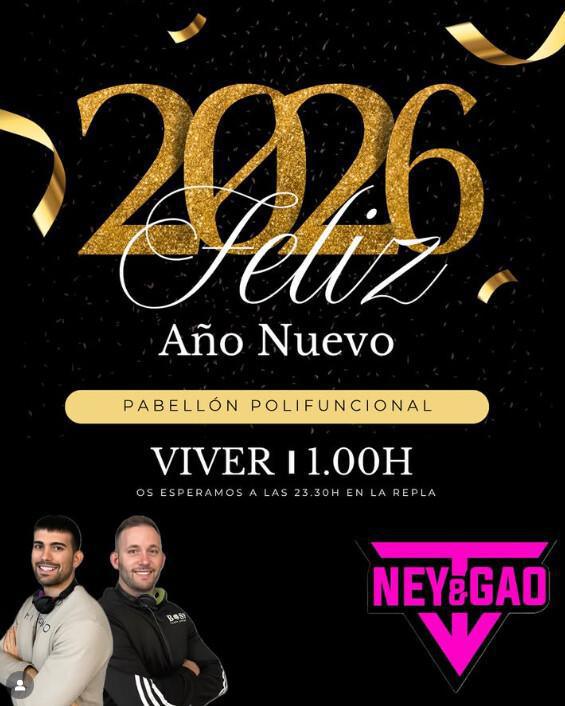 Nochevieja en Viver. Discomóvil