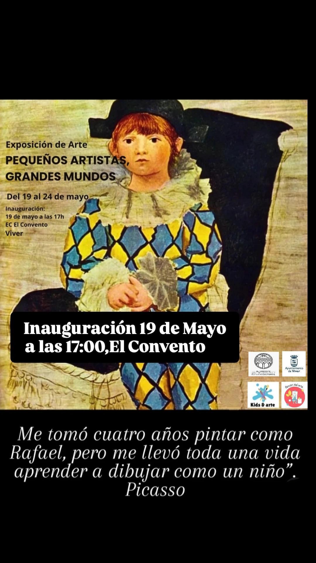 Exposición de arte, "Pequeños artistas, grandes mundos"