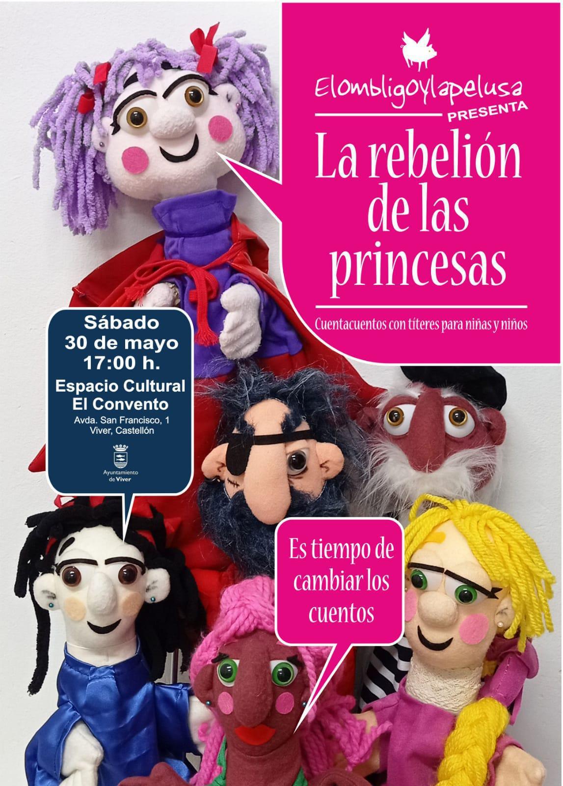 Cuantacuentos con titelles: La rebelión de las princesas