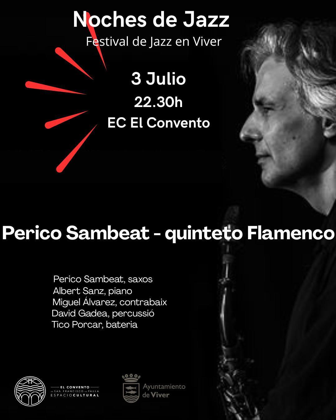 Perico Sambeat. Noches de Jazz en Viver