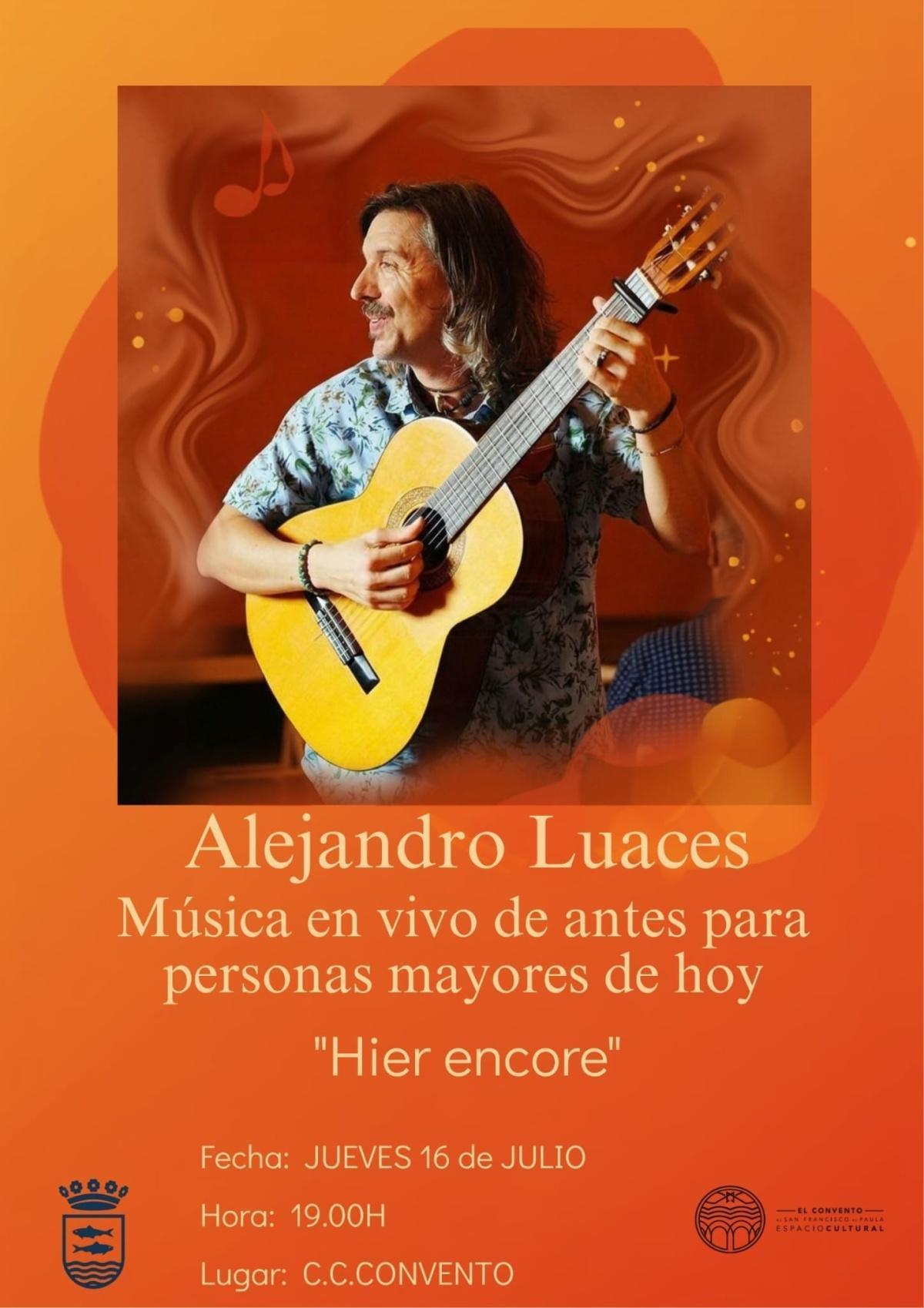 Concierto Musicoterapia con Alejandro Luaces