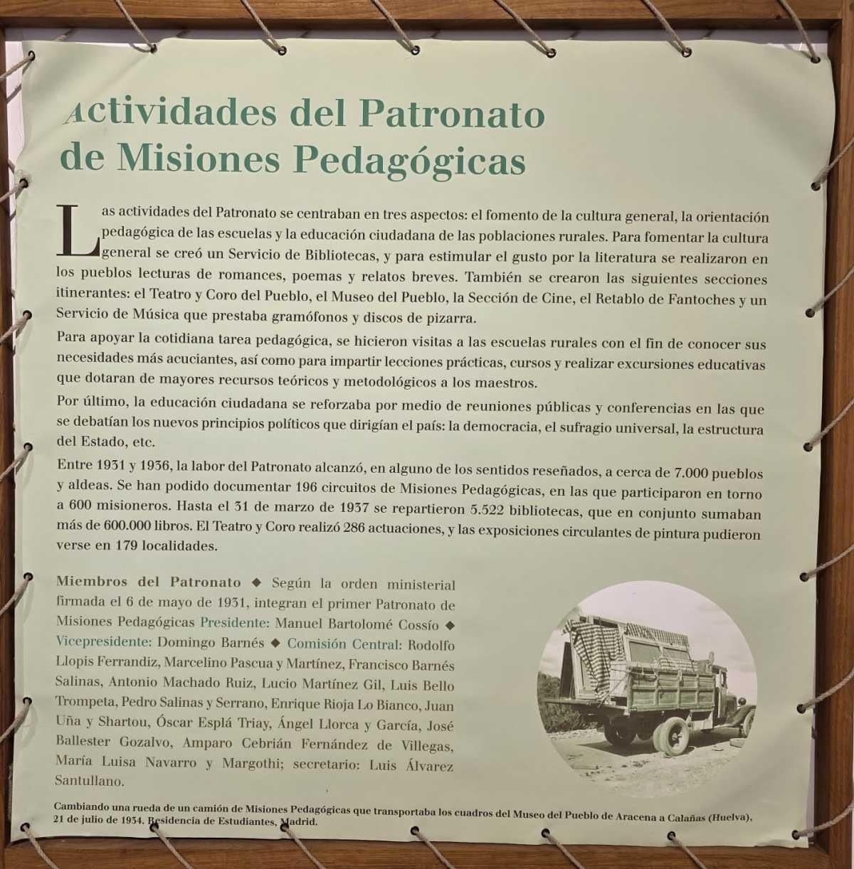 Misiones pedagógicas en Viver. 90 años después Misiones pedagógicas en Viver. 90 años después