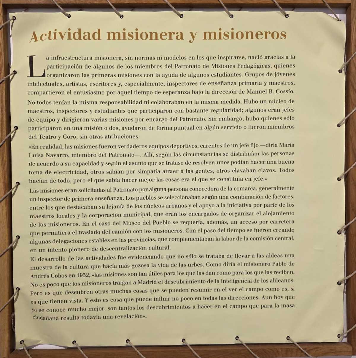 Misiones pedagógicas en Viver. 90 años después