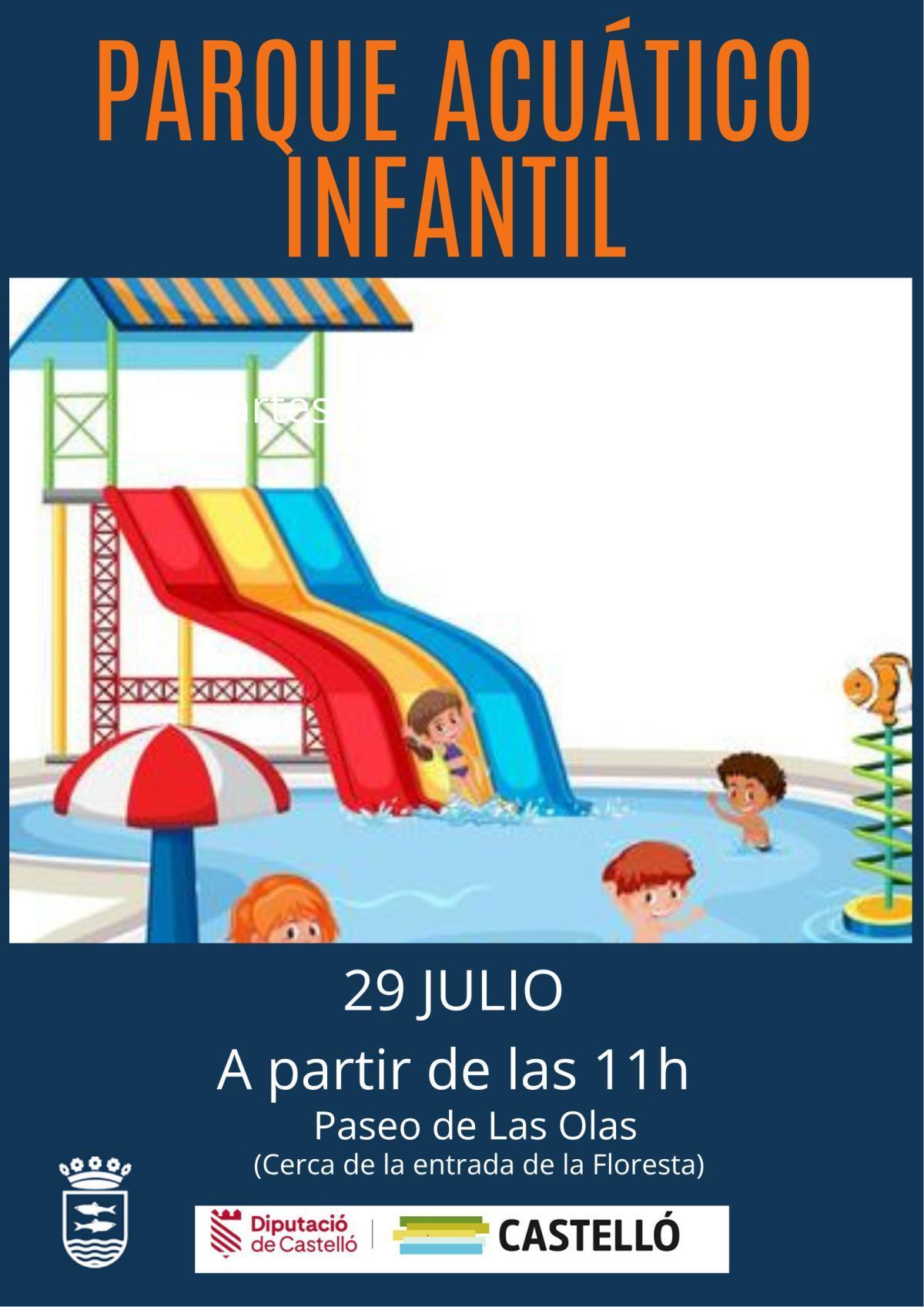 Parque acuático infantil