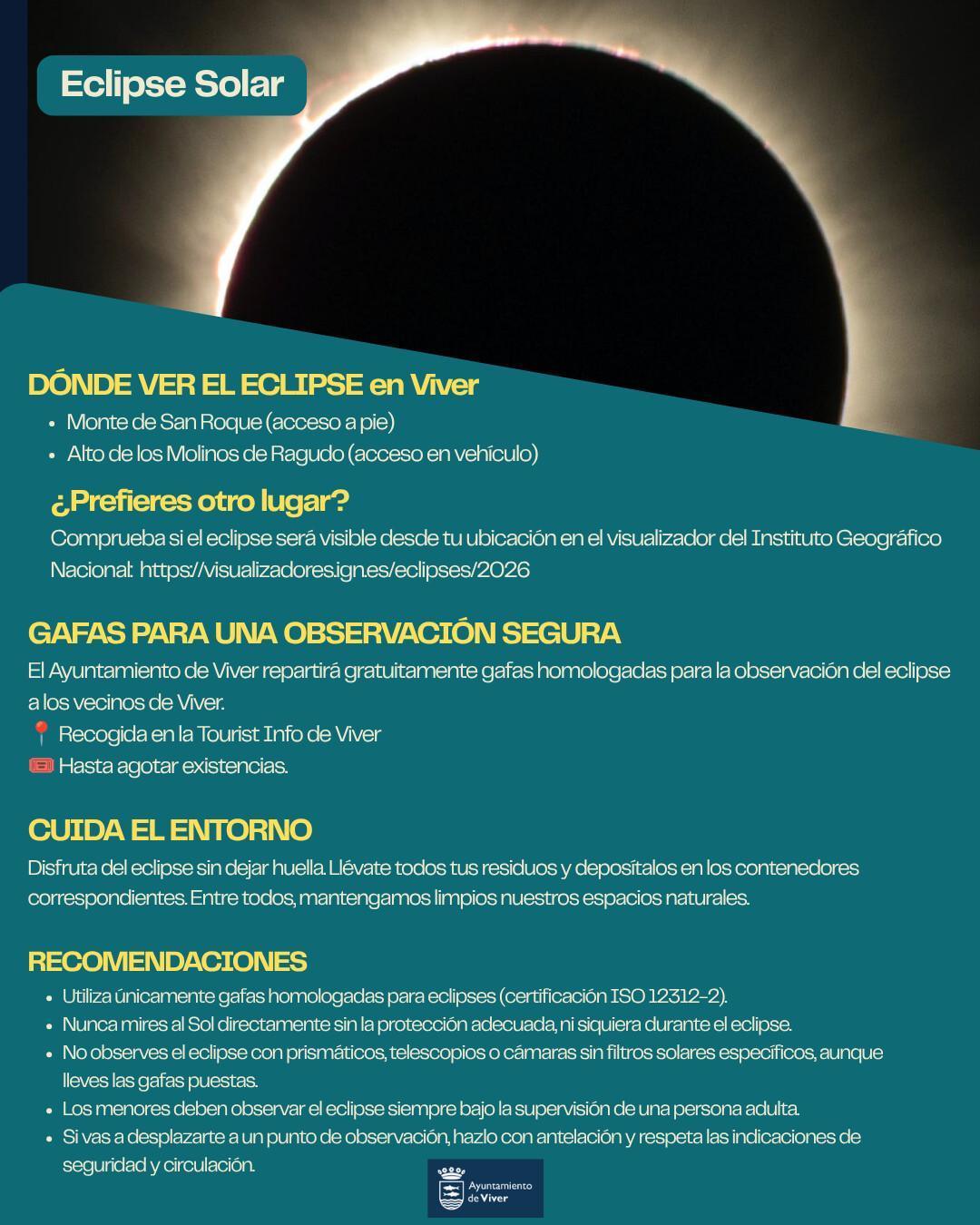 Eclipse solar en Viver