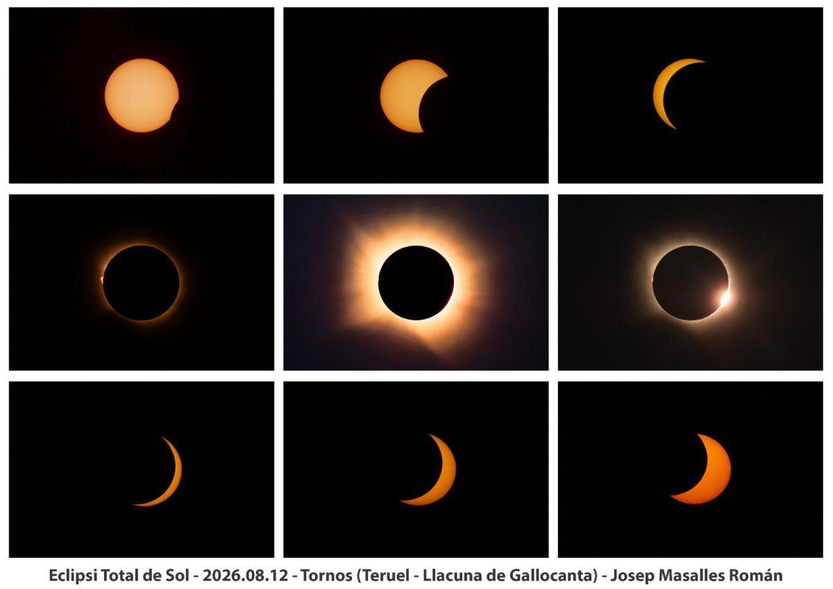 Eclipse solar total del 12 de agosto Eclipse solar total del 12 de agosto