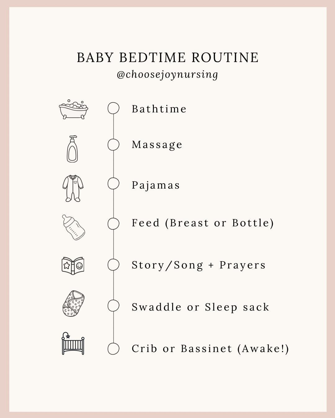 Bedtime Routine Checklist Bedtime Routine Checklist