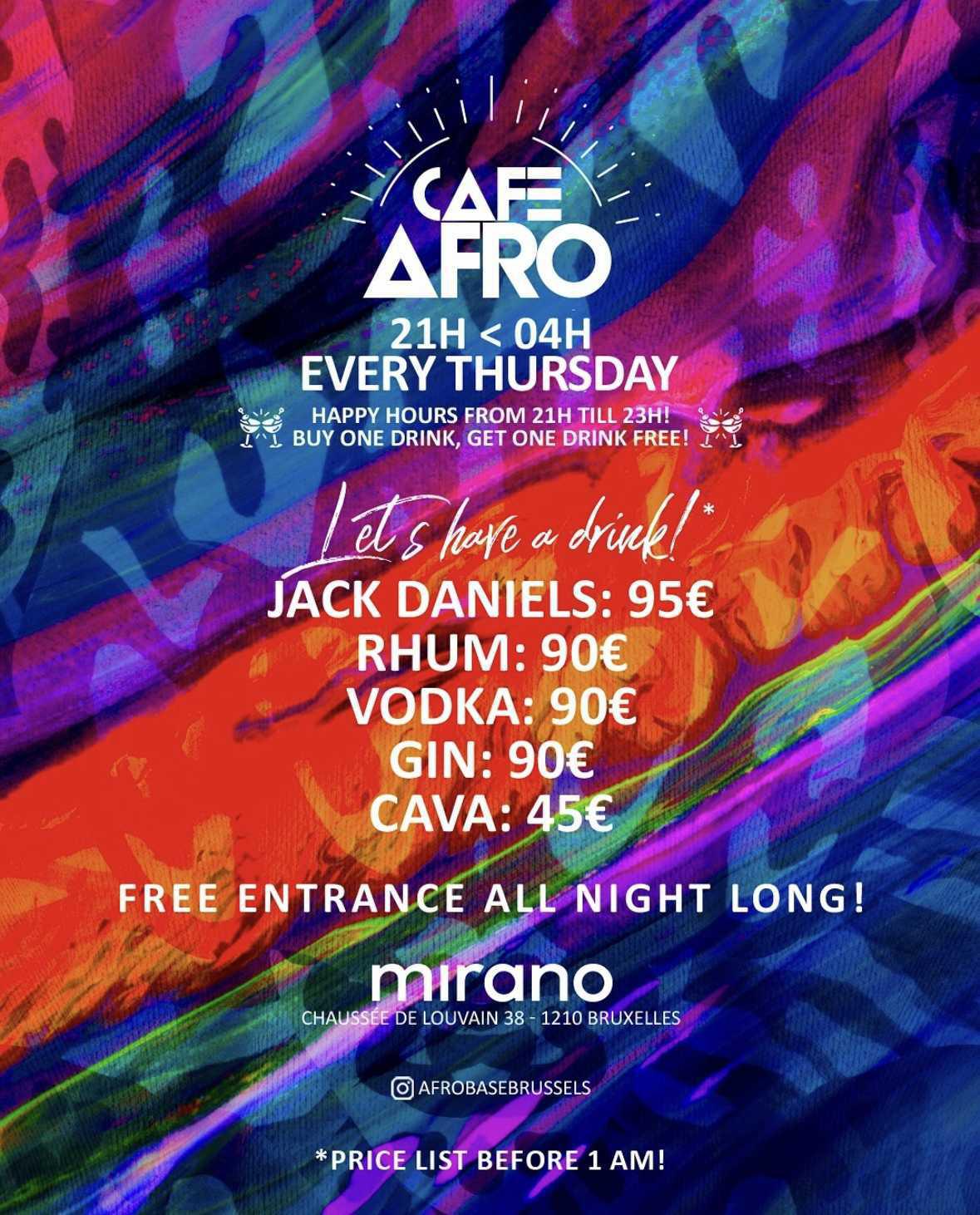 CAFE AFRO Invites LLOYISO Pre-Release Party