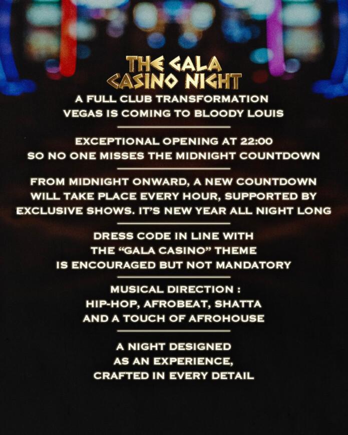 NEW YEAR’S EVE x BLOODY LOUIS