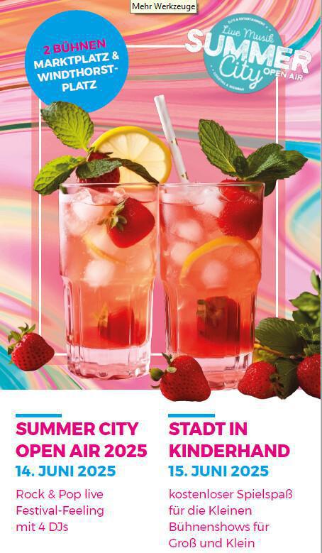 Sommer City Open Air 2025 Meppen