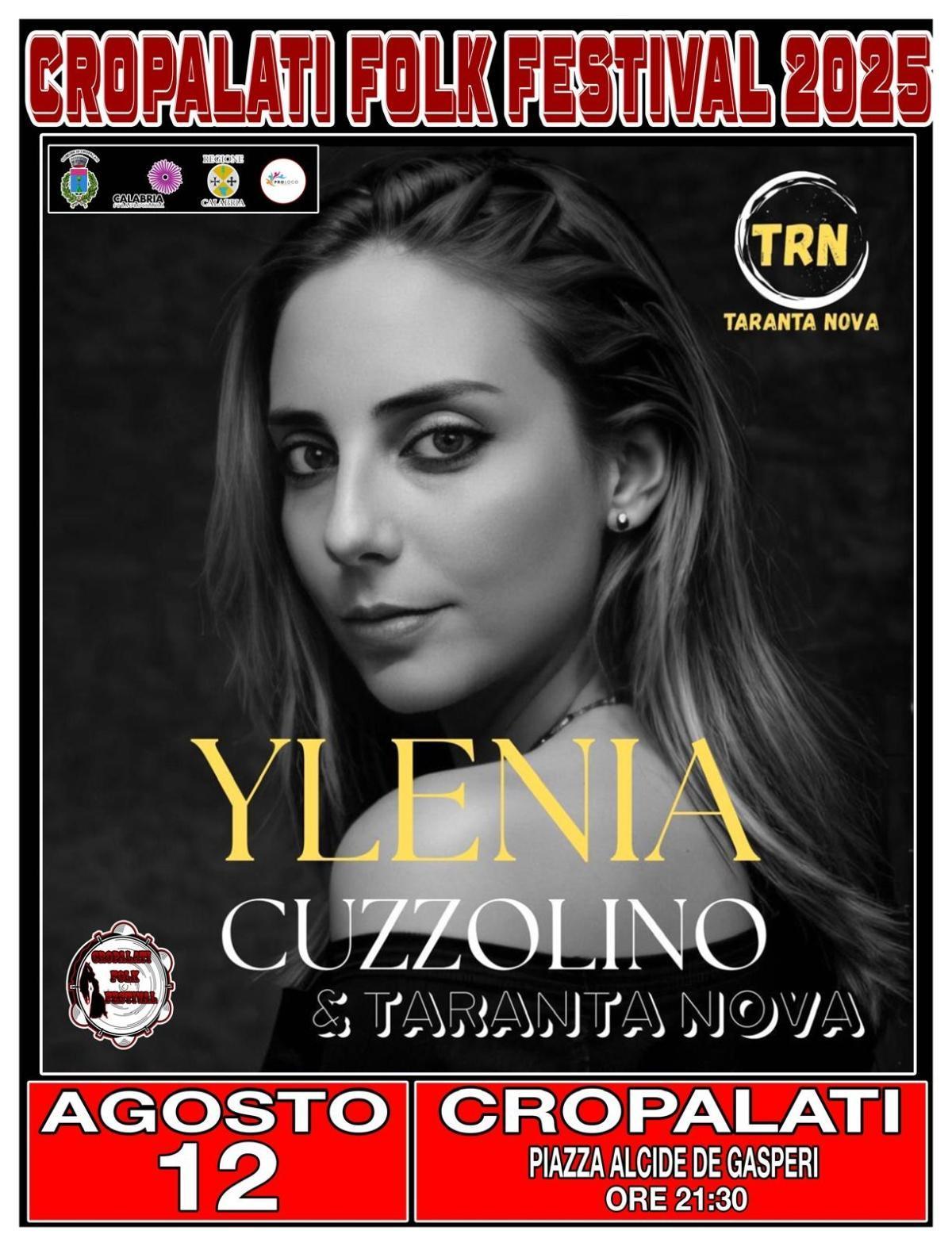 Ylenia Cuzzolino & Taranta Nova (inizio ore 21.30)