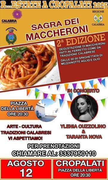 Sagra dei Maccheroni (inizio ore 20.30)