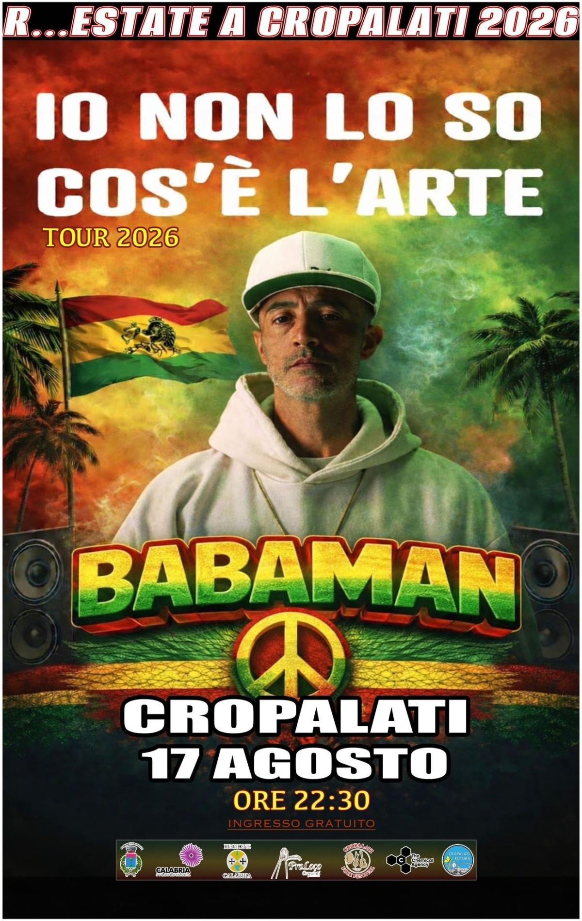  Babaman - Io non lo so cos'è l'arte (Inizio ore 22:30)