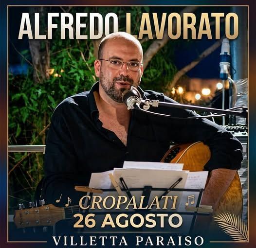 Alfredo Lavorato in concerto - R-Estate a Cropalati 2026! (Start ore 21:00)