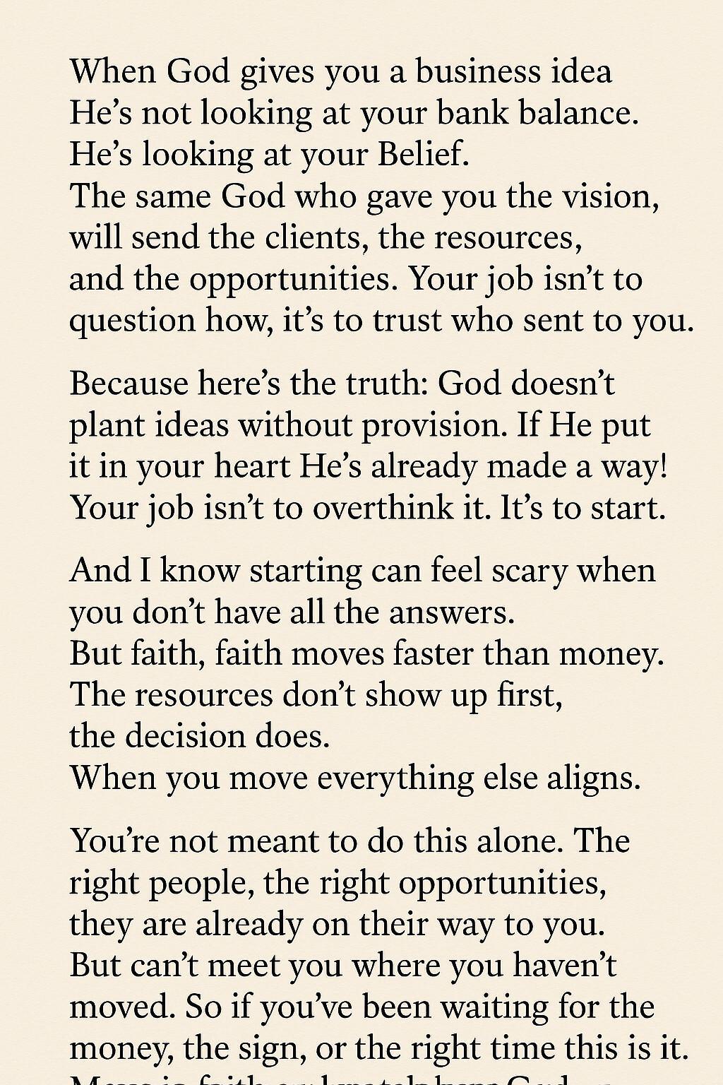 My Faith