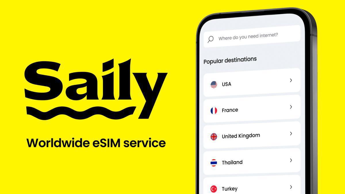Saily : ta solution mobile pendant tes voyages