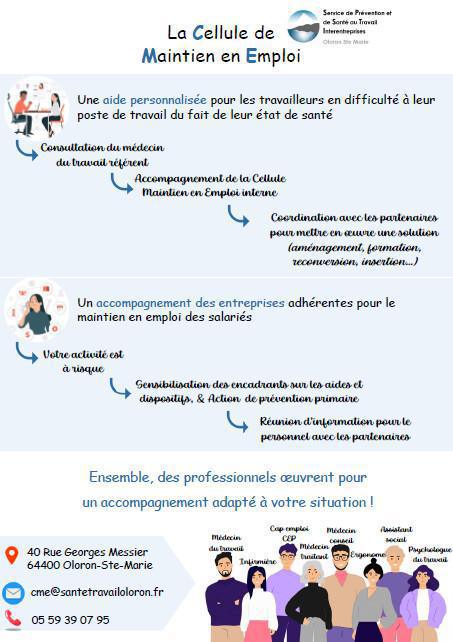 La Prévention de la Désinsertion Professionnelle, cellule maintien en emploi