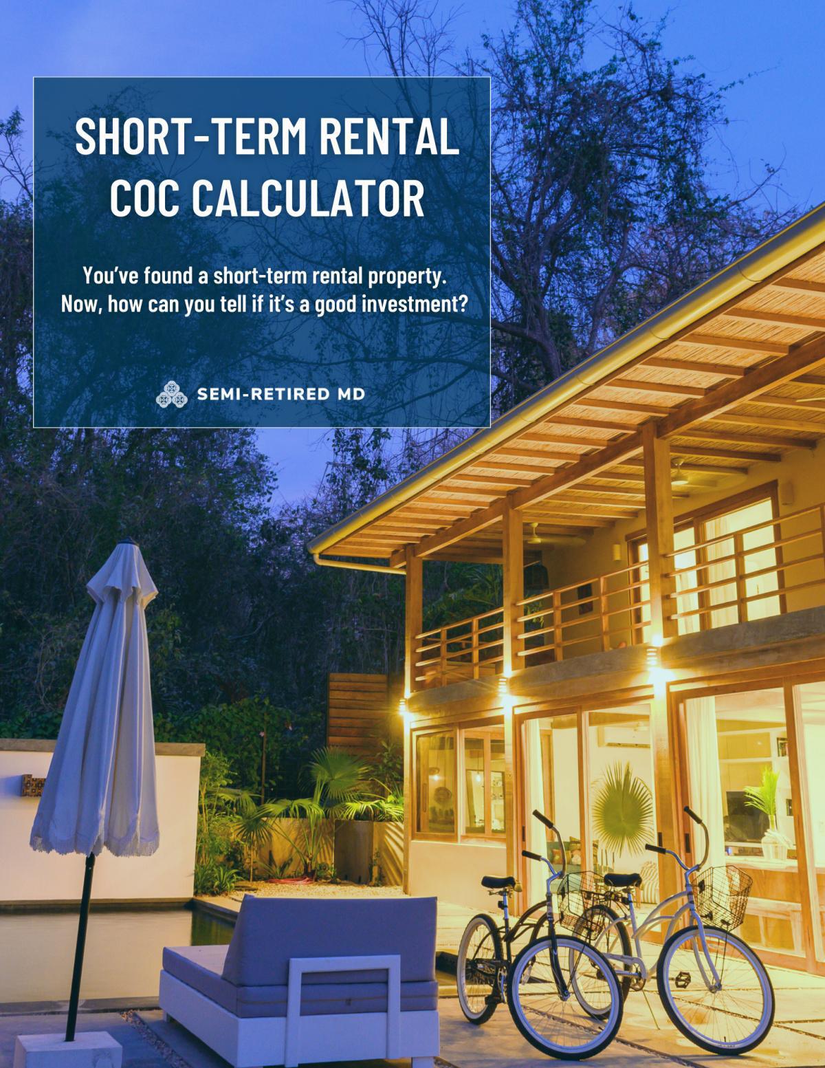 Short-Term Rental COC Calculator