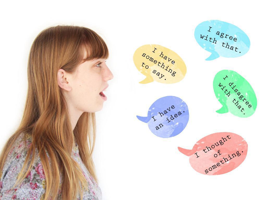 I am brave enough to speak my truth! I am brave enough to speak my truth!