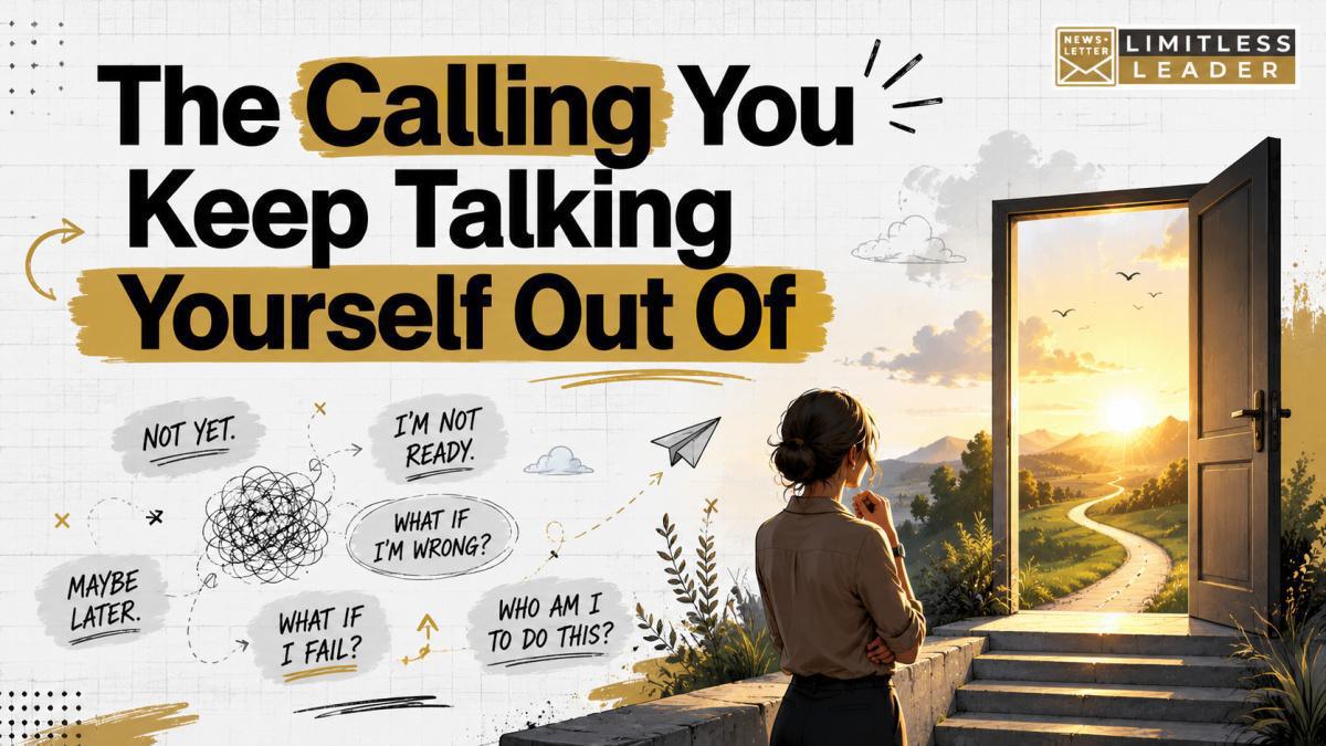 The Calling You Keep Talking Yourself Out Of The Calling You Keep Talking Yourself Out Of