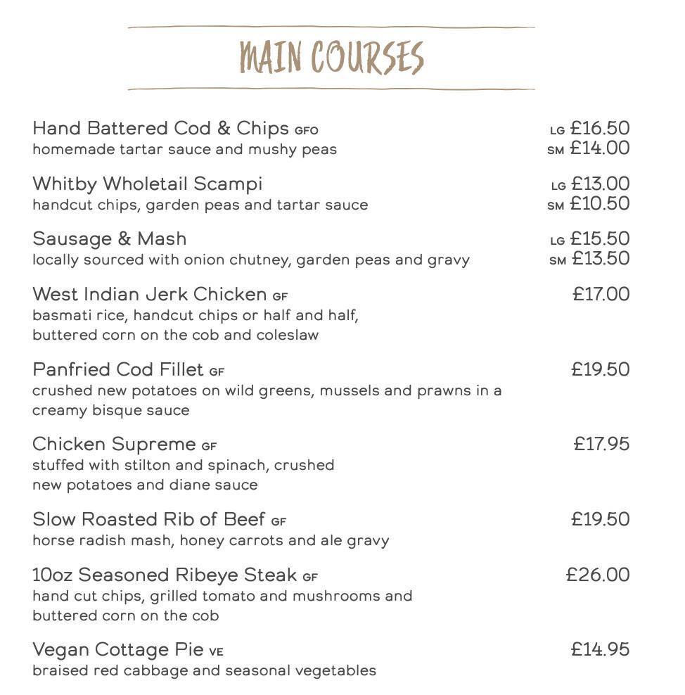 Main Meals 
