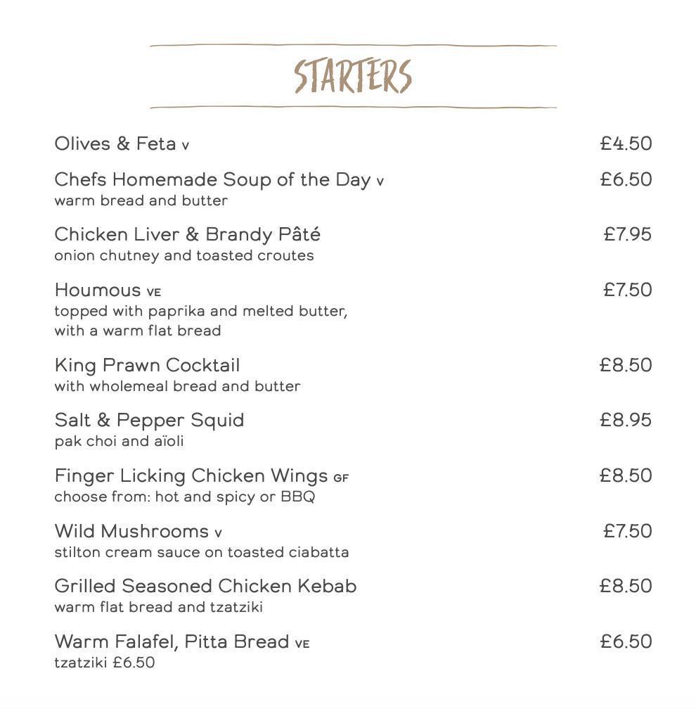 Main Meals 