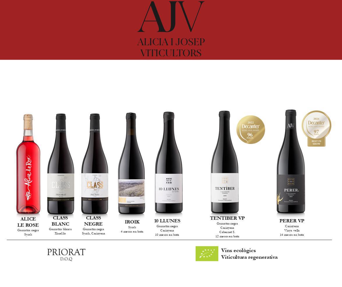 🍇 Alicia i Josep Viticultors vins amb caràcter DOQ Priorat 🍇 Alicia i Josep Viticultors vins amb caràcter DOQ Priorat