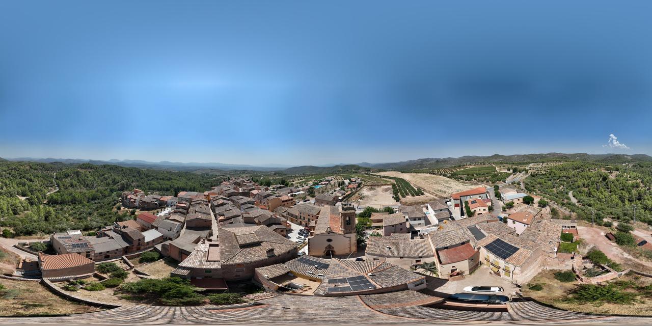 Panoràmica de El Molar a vista de dron