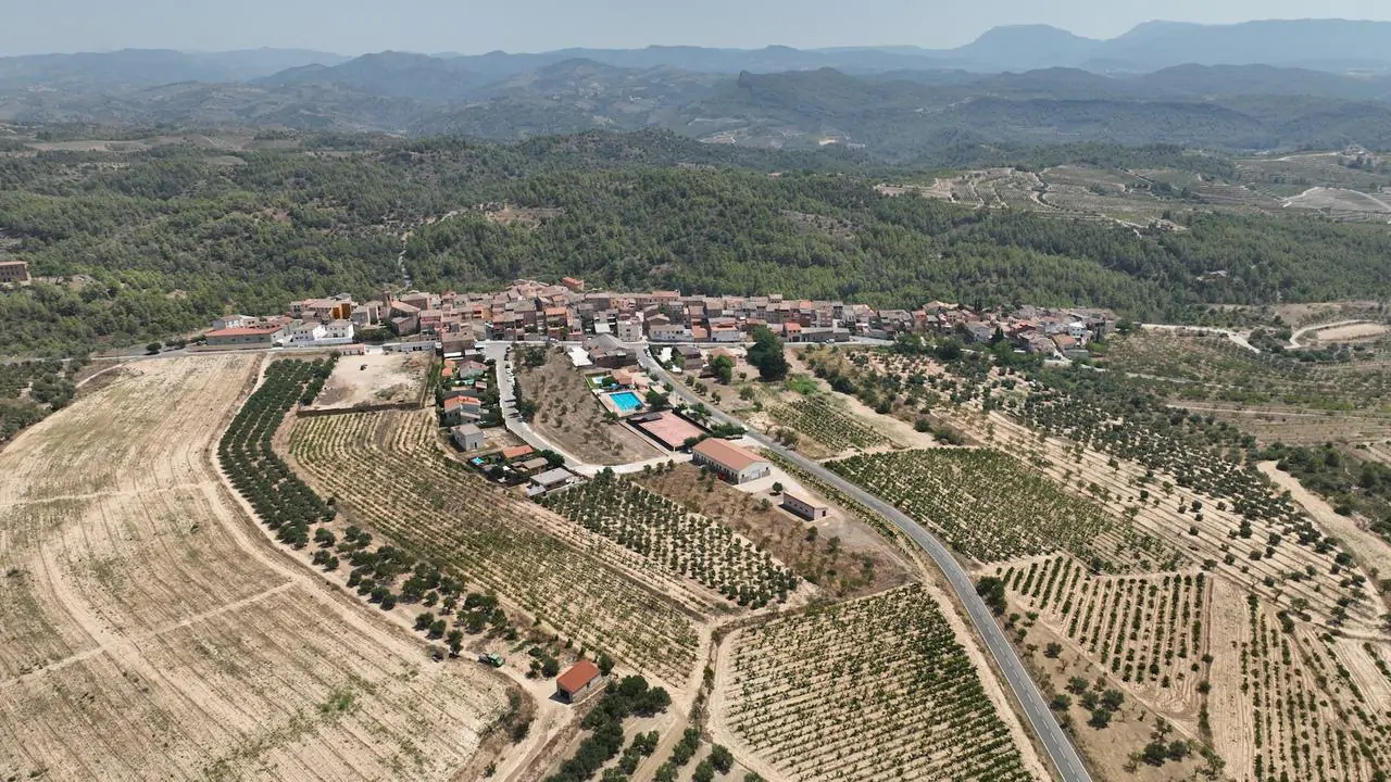 Vista aèria del municipi