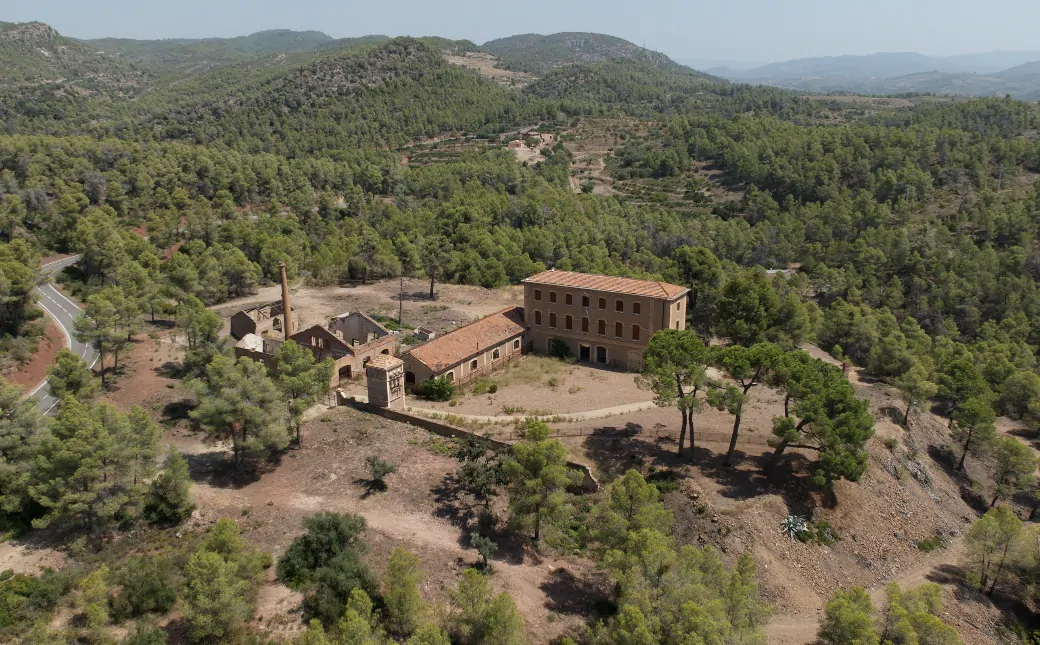 La mina lusa, on hi ha el Centre d'interpretació de la Guerra Civil