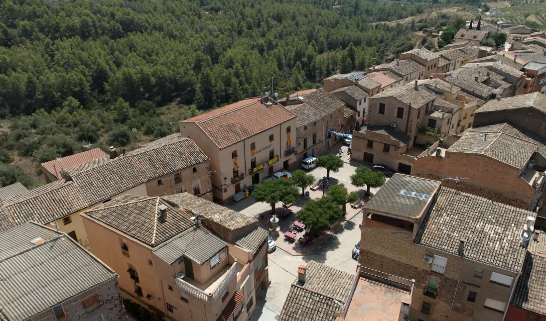 La plaça de l'Ajuntament