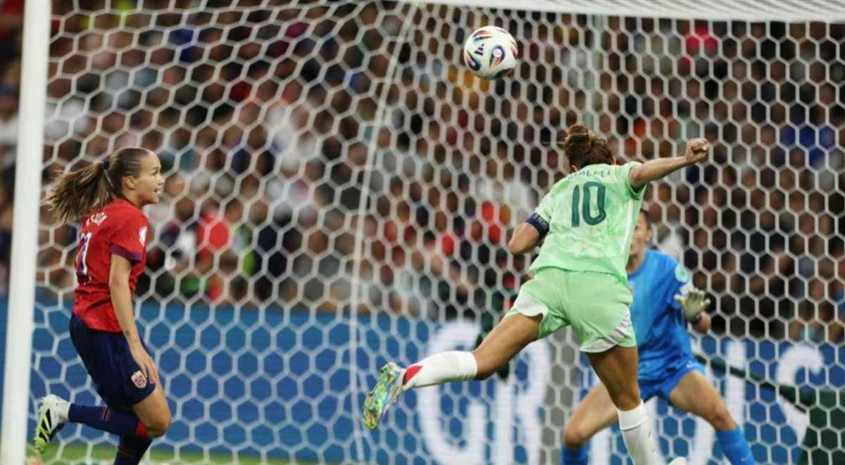 Norvegia - Italia 1-2: doppietta di Girelli, Azzurre in semifinale.