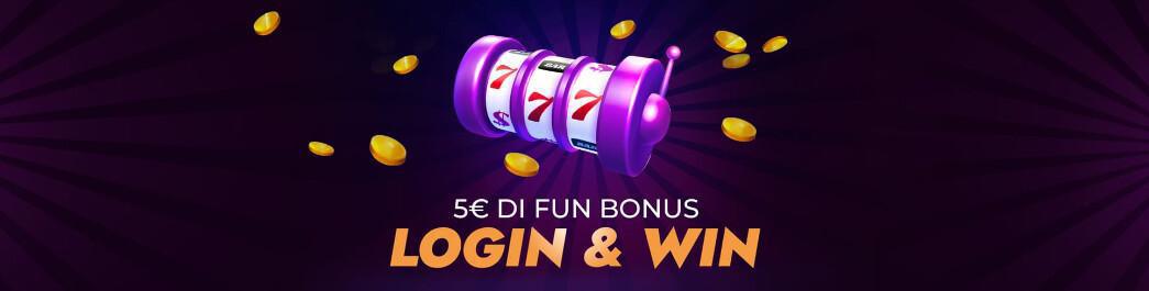 Promo Login & Win Promo Login & Win