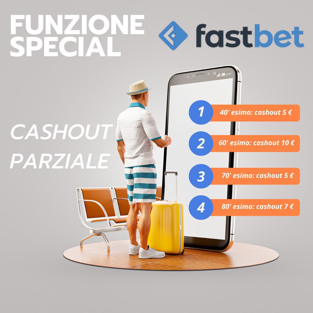 Funzione Speciale: CASHOUT PARZIALE Funzione Speciale: CASHOUT PARZIALE