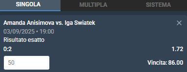 Pronostico scalata settembre 2025: Step 1