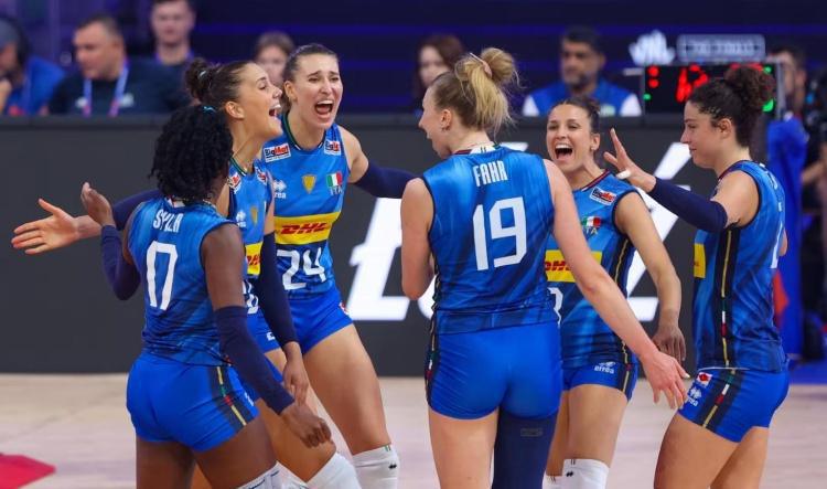 Volley: Italia Batte gli Stati Uniti 3-0 e Avanza alle Semifinali della Nations League Femminile