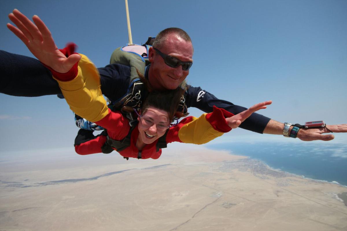 Tandem Skydiving📍Swakopmund▶️N$ 3658˺ pp Tandem Skydiving📍Swakopmund▶️N$ 3658˺ pp