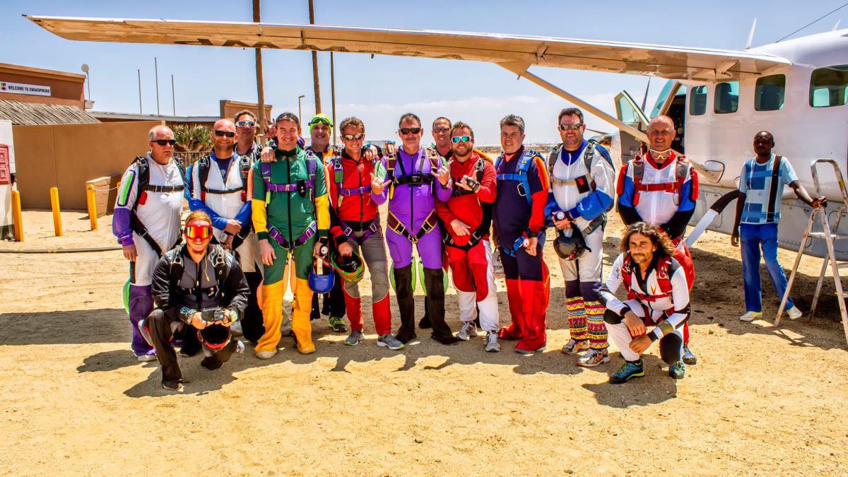 Tandem Skydiving📍Swakopmund▶️N$ 3658˺ pp Tandem Skydiving📍Swakopmund▶️N$ 3658˺ pp